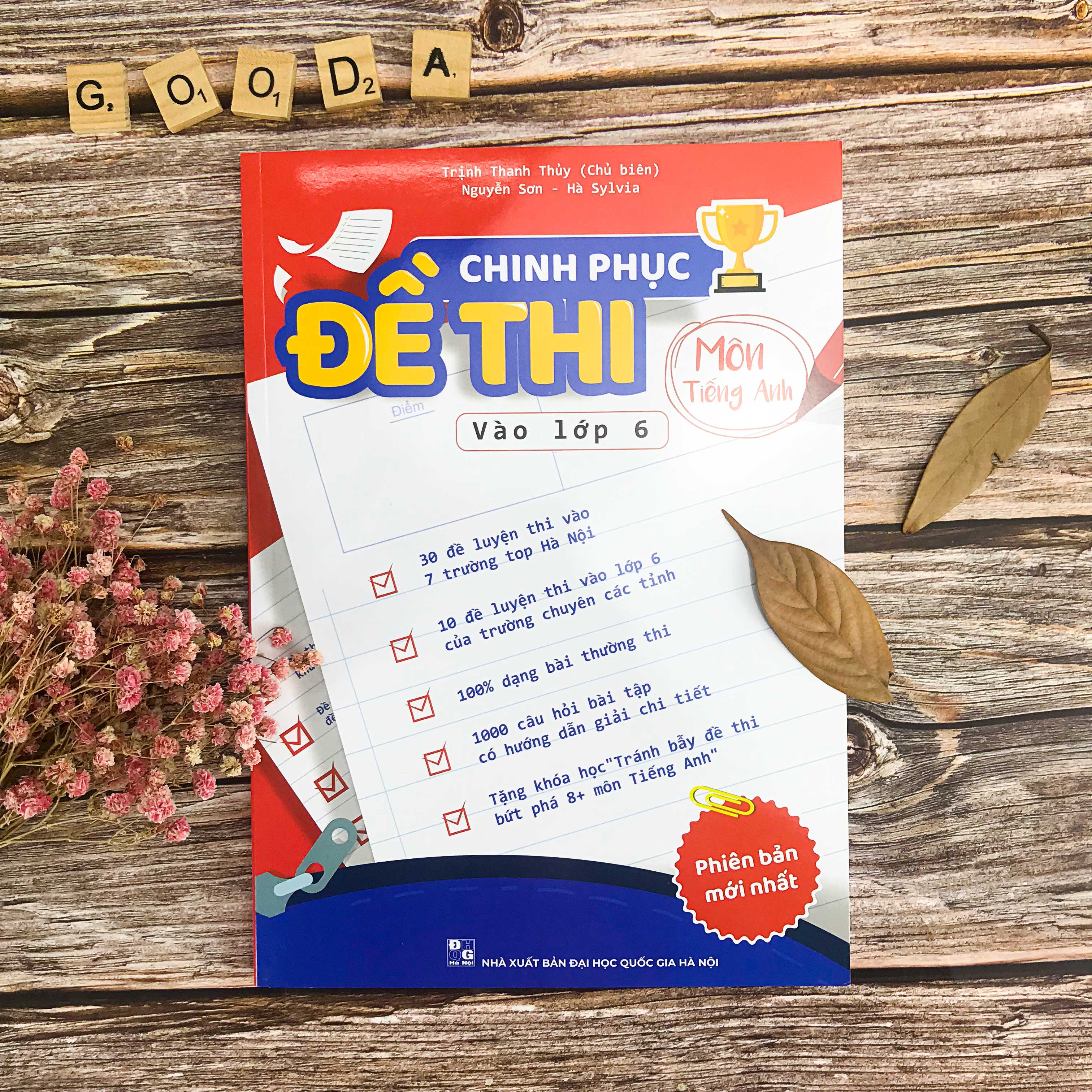 Sách Chinh Phục Đề Thi Vào Lớp 6 Môn Tiếng Anh