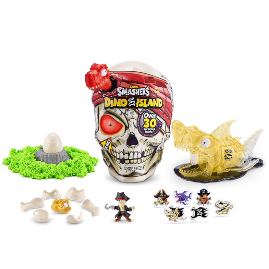 Đồ chơi trứng khủng long Giant Skull Dino Island Zuru Smashers