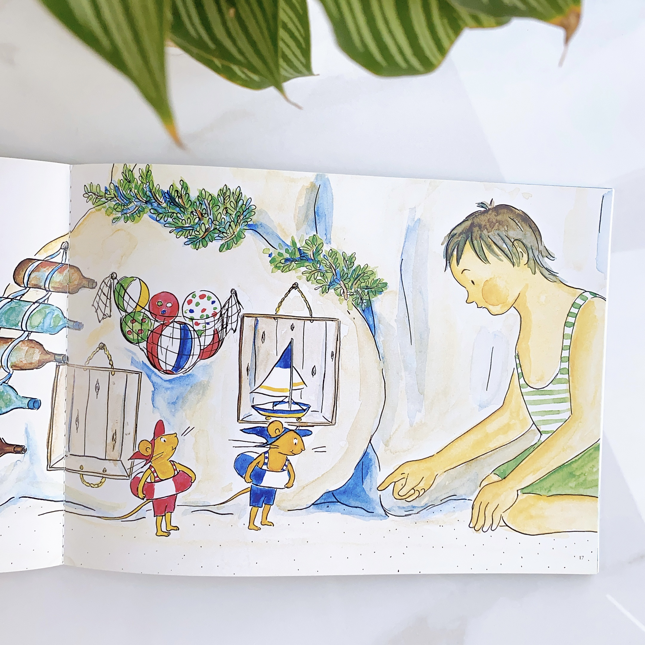 Ehon - Phát triển quan sát - Gư-ri và Gư-ra đi tắm biển - cho bé 3-6 tuổi.
