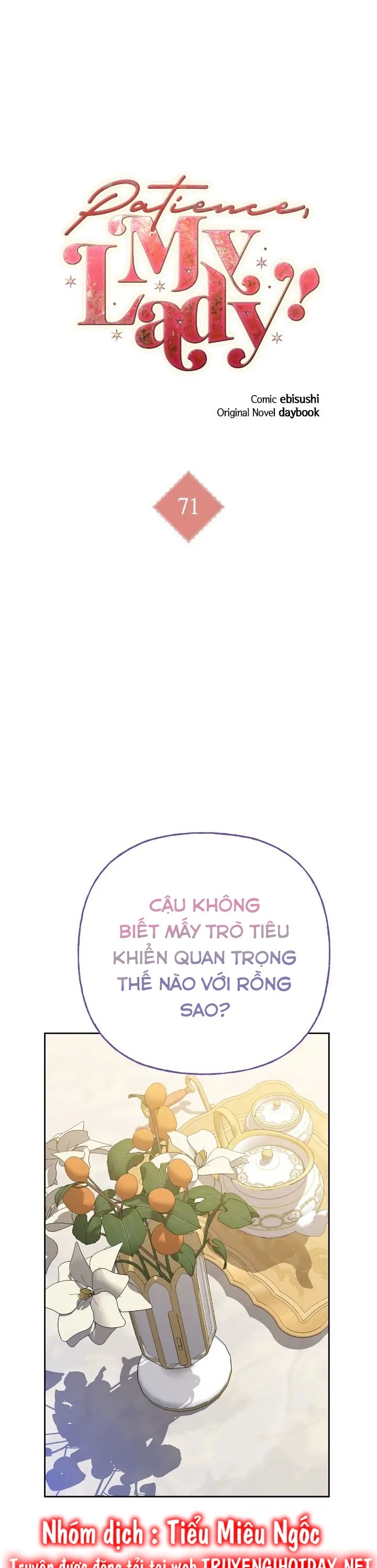 bình tĩnh nào, tiểu thư! chapter 71 2