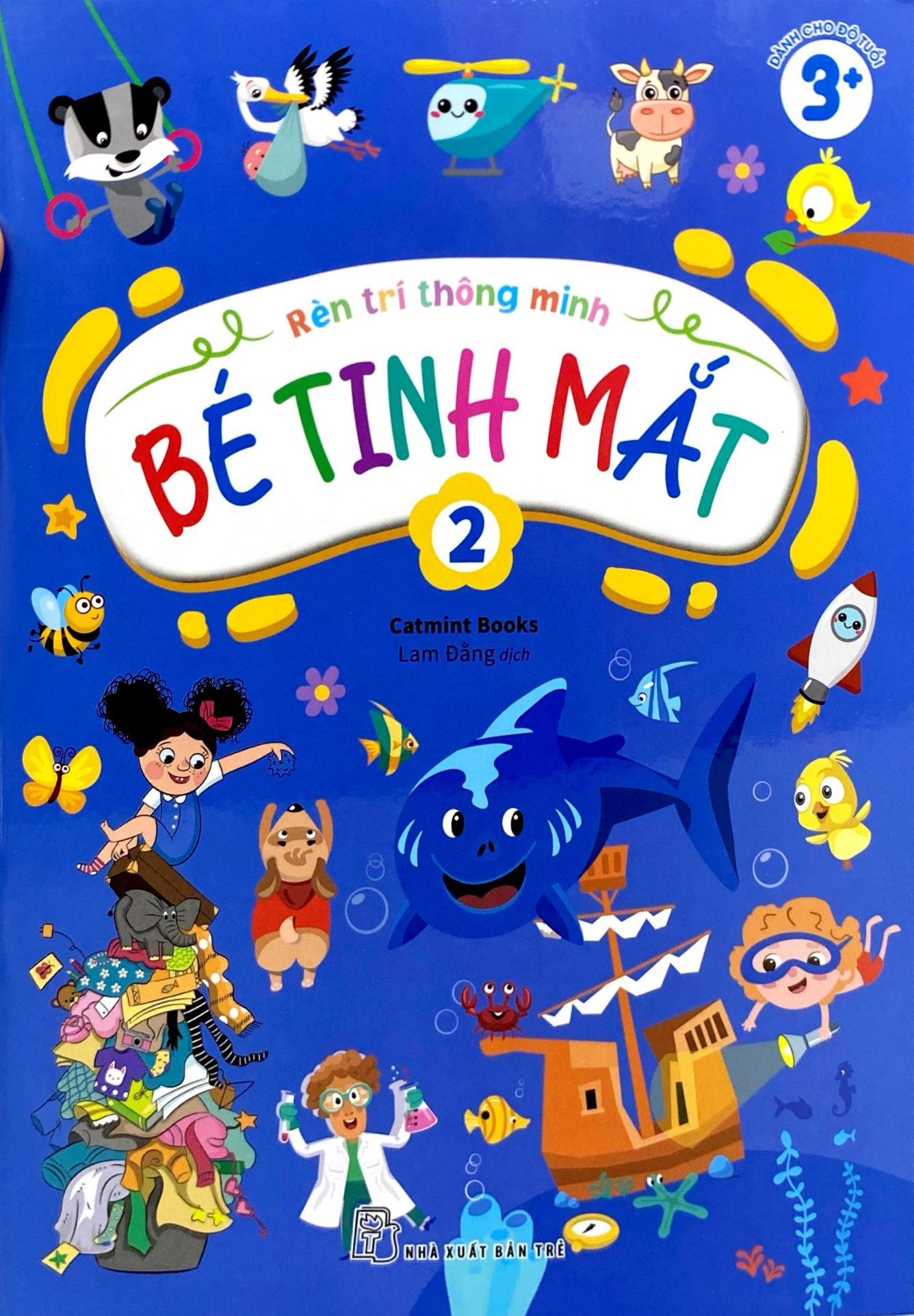 Sách - Rèn Trí Thông Minh - Bé Tinh Mắt - Tập 2