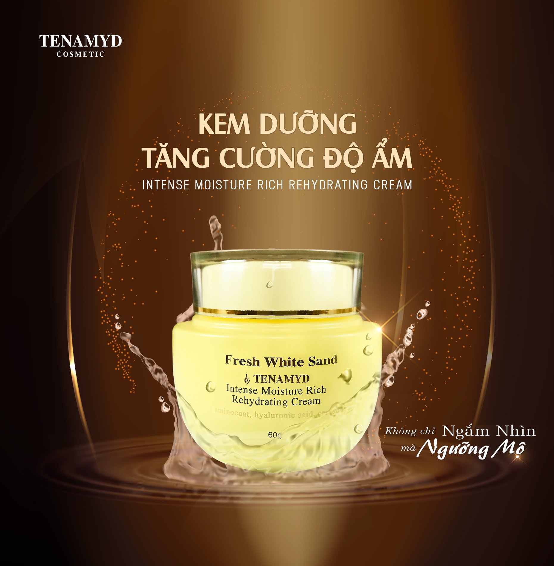 Kem dưỡng tăng cường độ ẩm TENAMYD Intense Moisture Rich Rehydrating Cream 50g