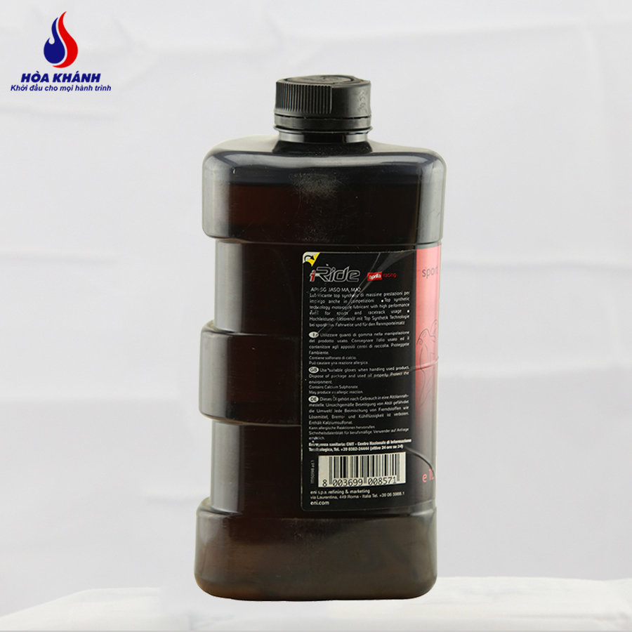 Dầu nhớt xe máy tổng hợp cao cấp eni i-Ride Aprilia racing 10W-60