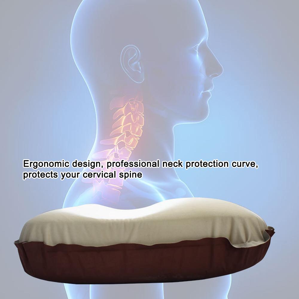 Gối Hơi Di Động Thổi Hơi Tự Động