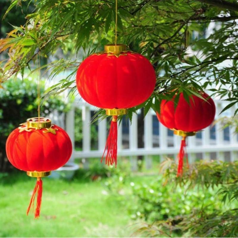 Set 30 lồng đèn nhỏ treo trang trí năm mới