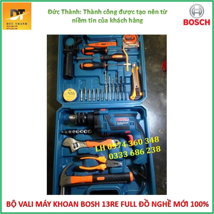 Bộ Vali Máy Khoan Bosh 13re FULL mới 100%