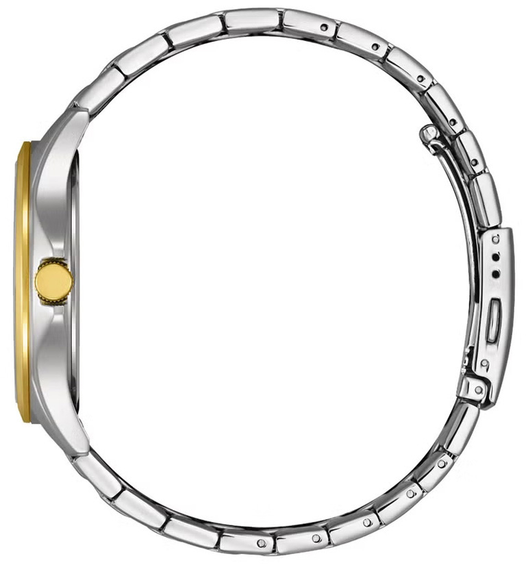 Đồng Hồ Nam Citizen Pin-Quartz Dây Thép Không Gỉ BF2026-89A - Mặt Trắng (41mm)