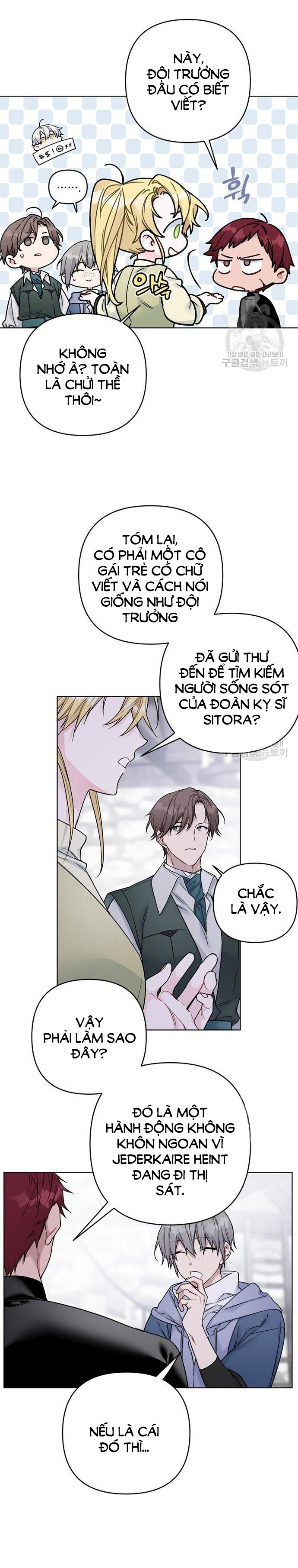 cách hiệp sĩ sống như một tiểu thư chapter 107.2 14