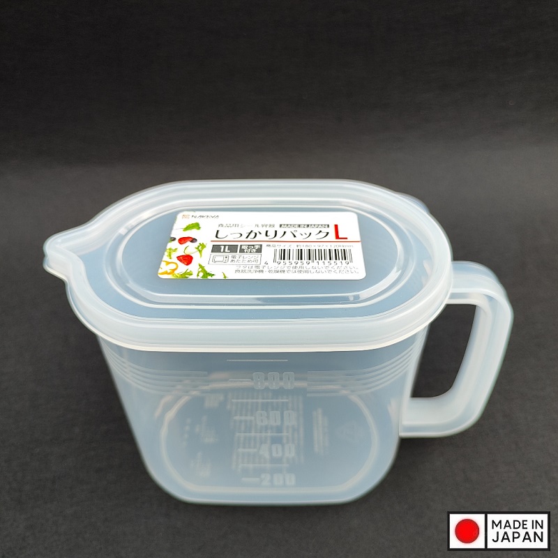 Hộp đựng thực phẩm có tay cầm Nakaya Pack L 1.0L - Hàng nội địa Nhật Bản nhập khẩu chính hãng