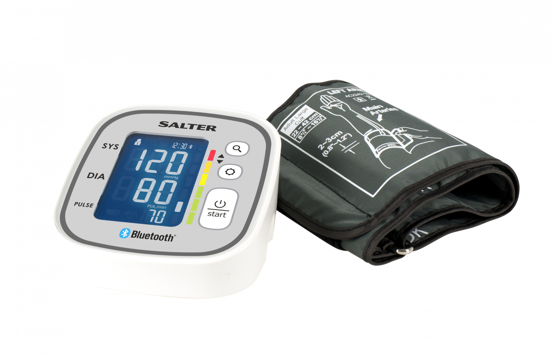 Máy đo huyết áp bắp tay điện tử kết nối Bluetooth Salter GB-BPA9301EU hàng chính hãng