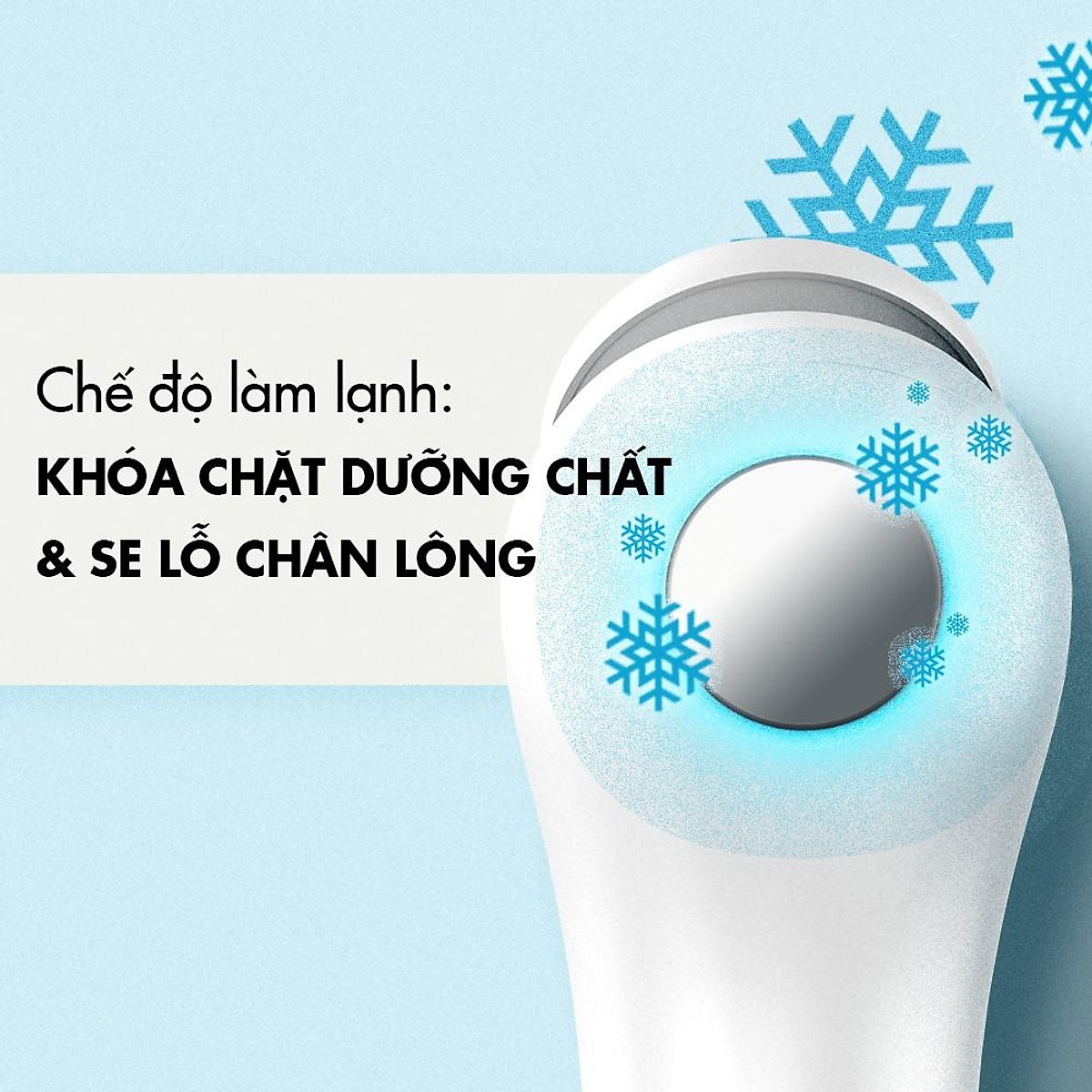 Máy Đẩy Tinh Chất Halio Ion Hot &amp; Cool Beauty Device Nâng Cơ Mặt - Màu Coral