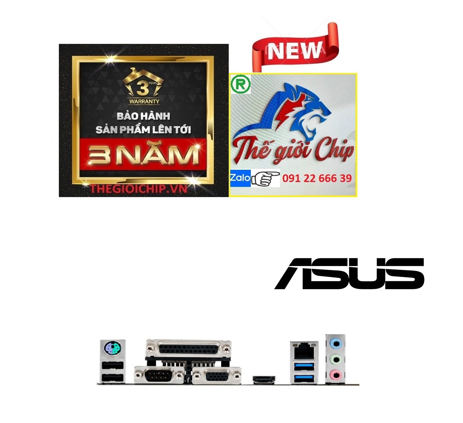 Bo Mạch Chủ (Mainboard) Asus H110M-D D3 (HÀNG CHÍNH HÃNG)