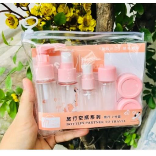 Bộ chiết mỹ phẩm mini tiện dụng
