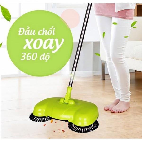 CHỔI QUÉT NHÀ - HÚT BỤI THÔNG MINH CAO CẤP 360 ĐỘ