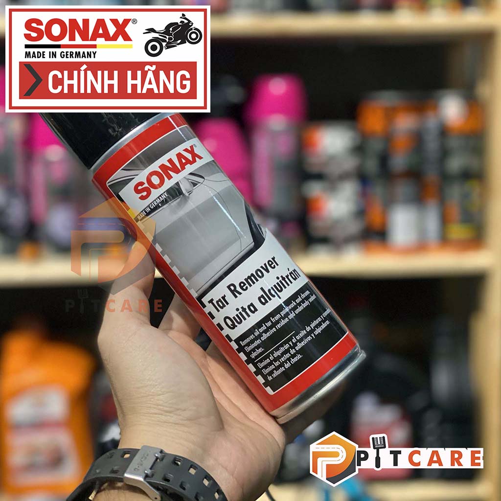 Dung Dịch Tẩy Nhựa Đường, Keo Băng Dính SONAX Tar remover 334200 (300ml)