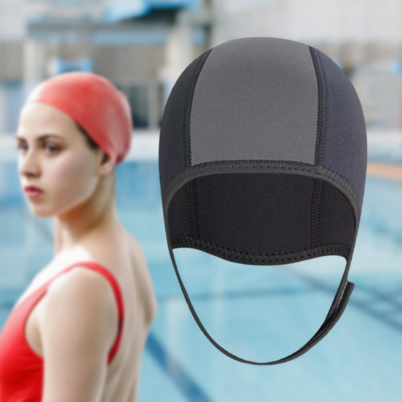 Elastic Dive Hood Adult Durable Hat Equipment Suit for Surfing Swimming Scuba Women