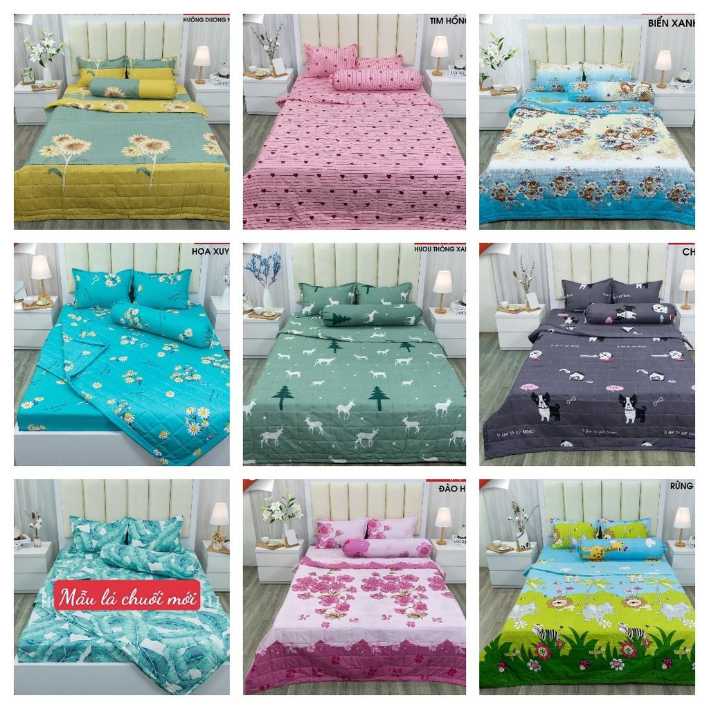 Bộ Ga Gối 3 Món Đủ Kích Thước,Gồm 1 Ga 2 Vỏ Gối