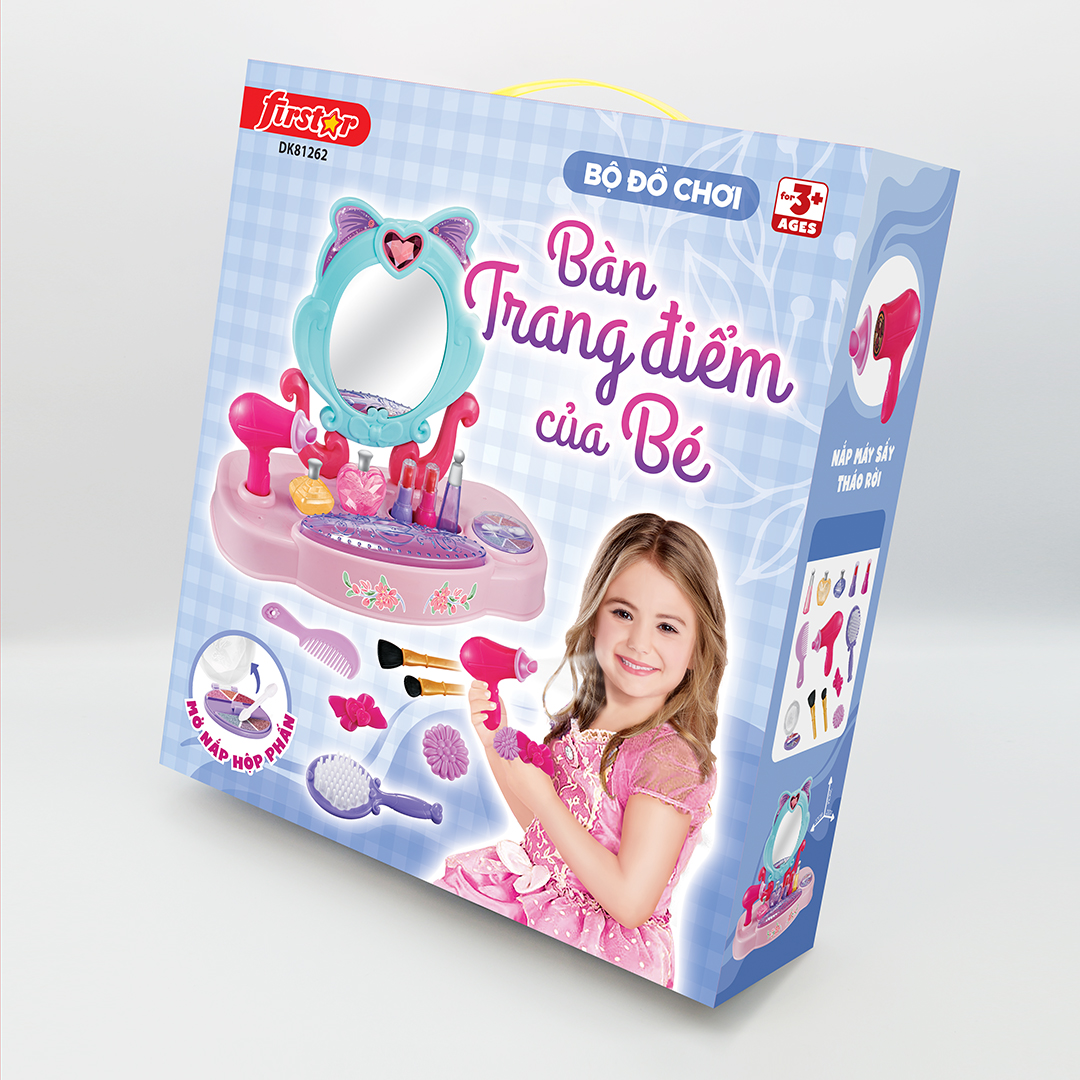 Bộ Đồ Chơi - Bàn Trang Điểm Cho Bé DK81262 - Duka