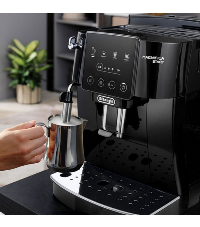 Máy Pha Cà Phê Tự Động Delonghi Magnifica S ECAM 220.21.B, Máy Pha Café, Espresso, Cappuccino, Áp Suất 15 Bar, NhậpĐức