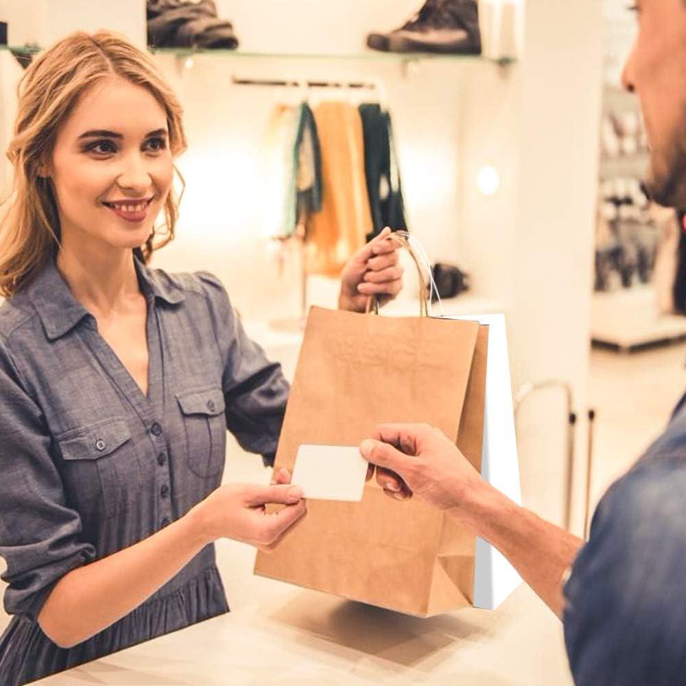 Túi Quà, Có Tay Cầm, Túi Giấy Trắng, Tiệc, Sinh Nhật, Đám Cưới