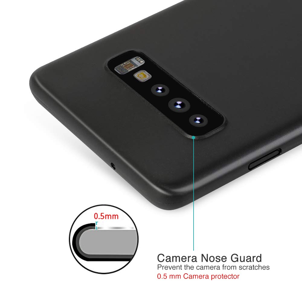 Ốp lưng siêu mỏng Samsung S10 S10 Plus Memumi Slim 0.3mm - Hàng Chính Hãng