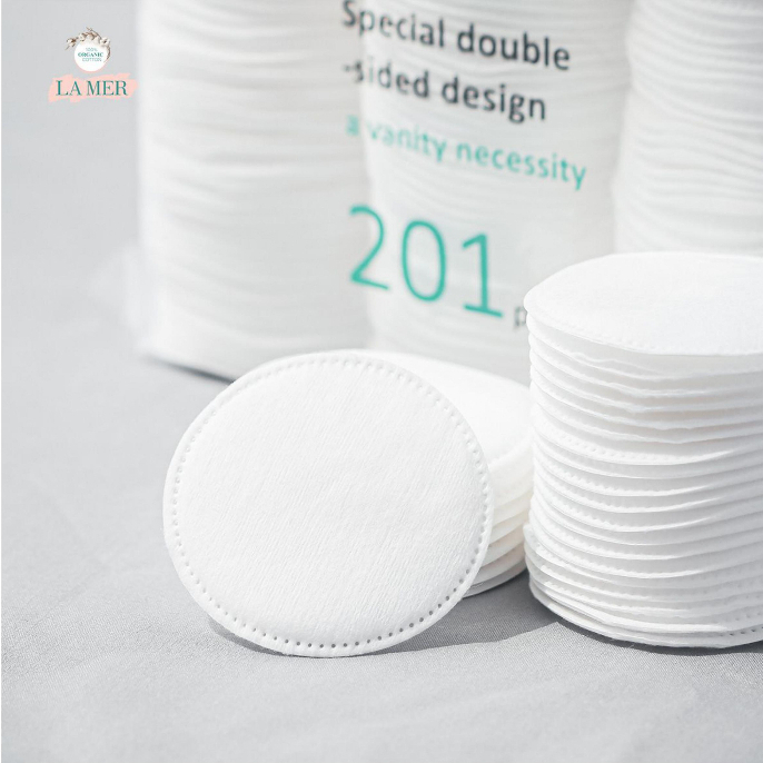 Bông tẩy trang cotton tự nhiên La Mer