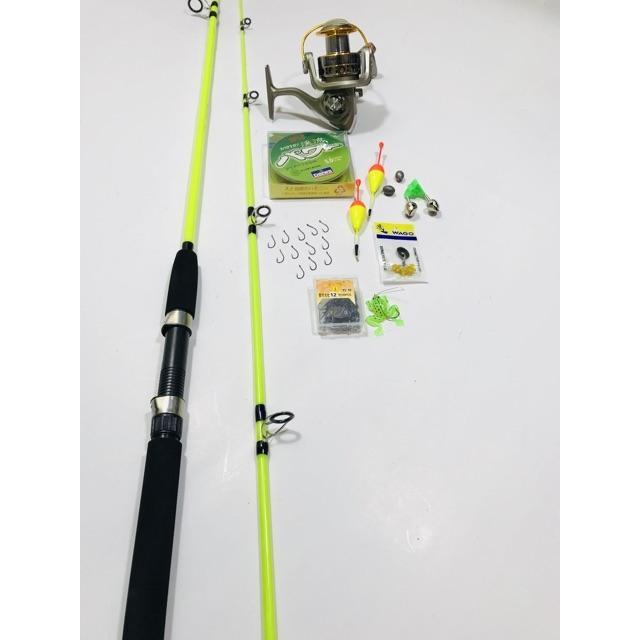 Bộ cần câu lure shimano - máy câu Yumoshi LC big sale