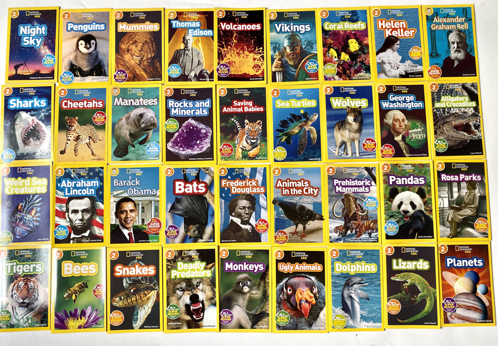 National Geographic Kids 2 - 37 cuốn | Bản Nhập Khẩu