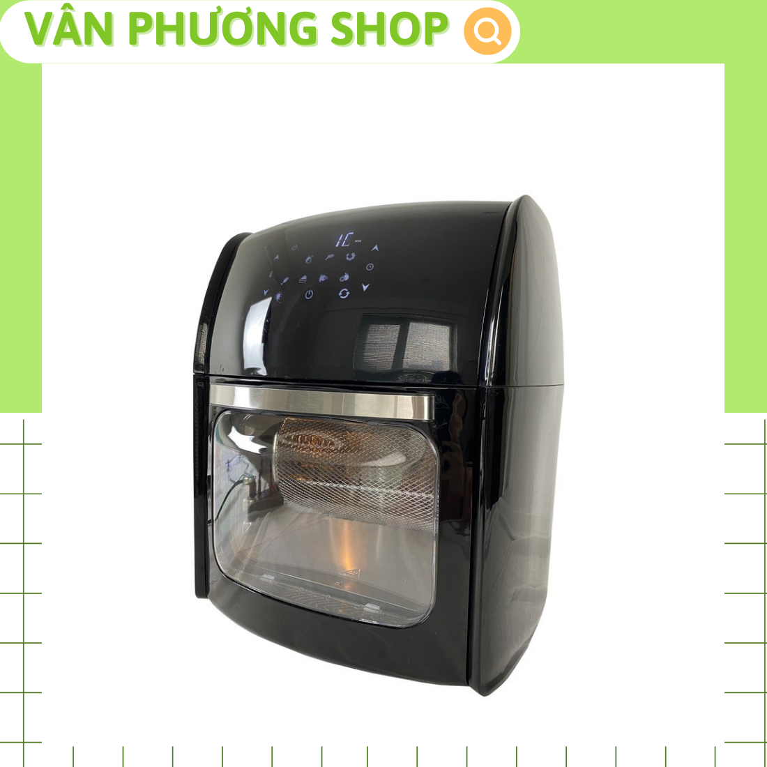 Nồi chiên không dầu  KB-1200, công suất 1800W, dung tích 12.5L - Hàng Chính Hãng