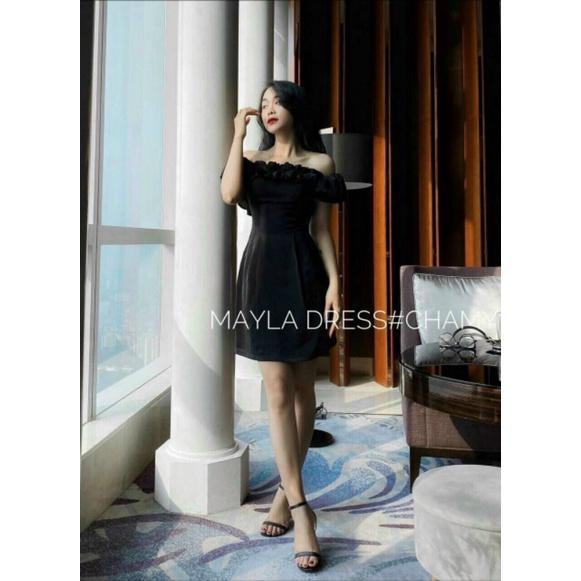 ĐẦM TRỄ VAI XẾP LY NHÚN 2 BÊN DỰ TIỆC