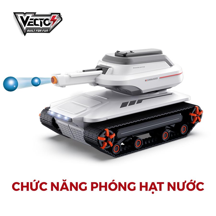 Đồ Chơi Xe Tank Tương Lai Điều Khiển Từ Xa (Trắng) VECTO VT6615A/WH