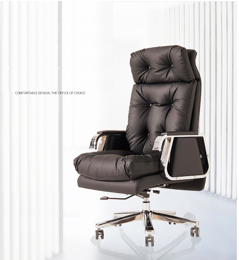 Ghế Giám Đốc Văn Phòng Siêu Êm Style Đương Đại - Có Ngả Lưng Thư Giản 9006-HS