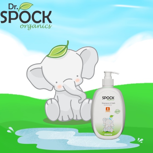 Sữa tắm gội hữu cơ Dr.Spock Organics 200ml 400ml