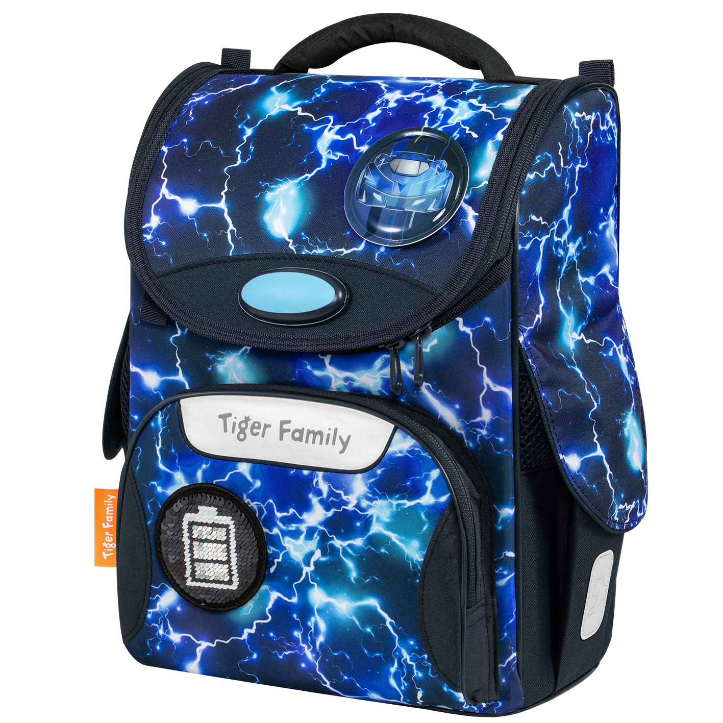 Ba Lô Nature Quest Schoolbag Pro S - Lightning Strike - Go Green - Tiger Family TGNQ-086A(2)