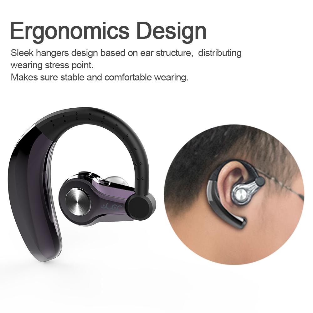 Tai nghe Bluetooth Yuer T9 không dây Bluetooth 4.1 nhét trong rảnh tay với Mic cho Lái xe