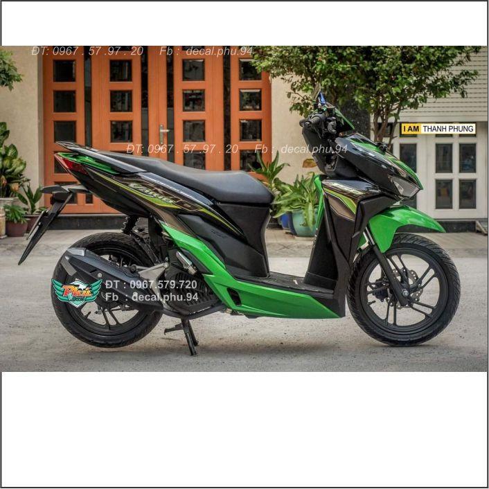 Tem Rời Vario Xanh đen Crom