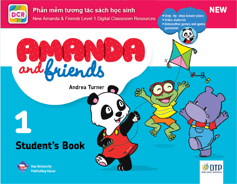 New Amanda & Friends 1 - Ứng dụng phần mềm tương tác sách học sinh