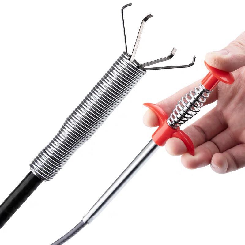 Cây Gắp Rác Thông Cống Siêu Tiện Lợi NHIỀU SIZE - Dụng Cụ Thông Tắc Bồn Cầu - Que Móc Rác Thần Thánh DUASHOP Duashop
