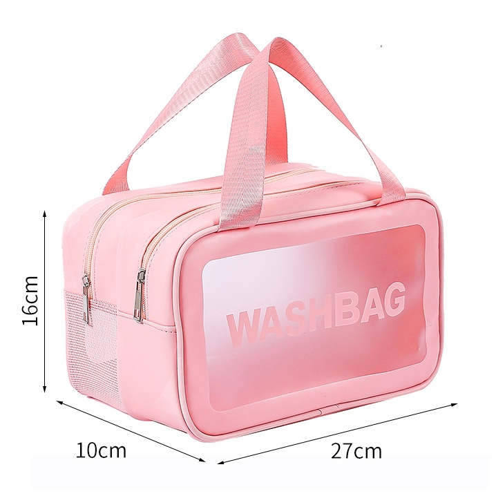 Hình ảnh Túi Đựng mỹ Phẩm Hai Ngăn Bamozo Washbag Có Tay Cầm Tiện Dụng