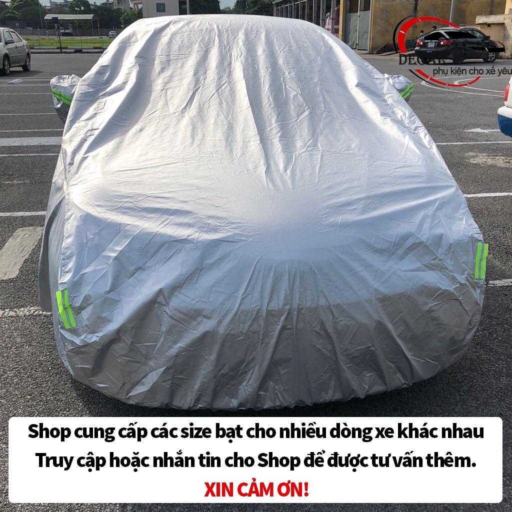 Bạt che nắng mưa bảo vệ xe ô tô Hyundai i10 sedan, bạt vải dù Oxford cao cấp độ bền cao