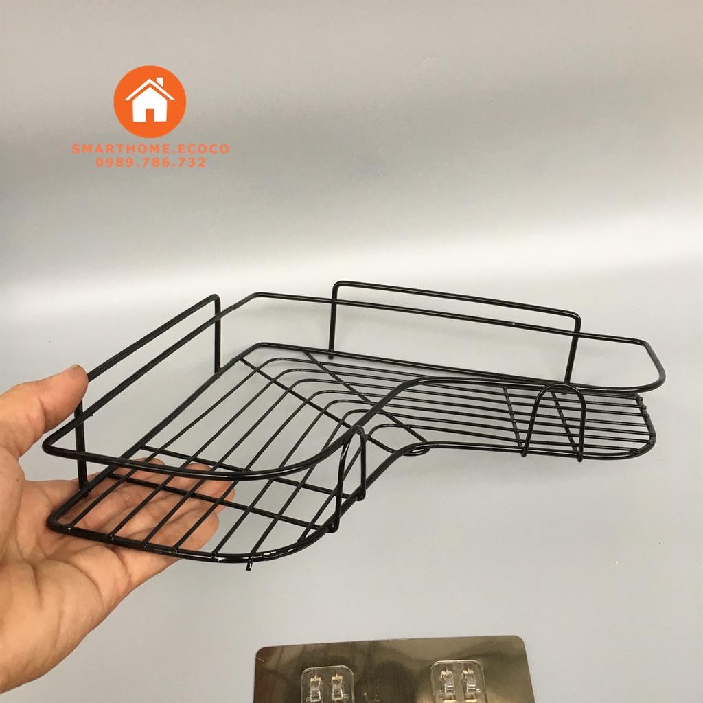 Kệ góc dán tường bằng thép không rỉ siêu chắc trong nhà bếp nhà tắm