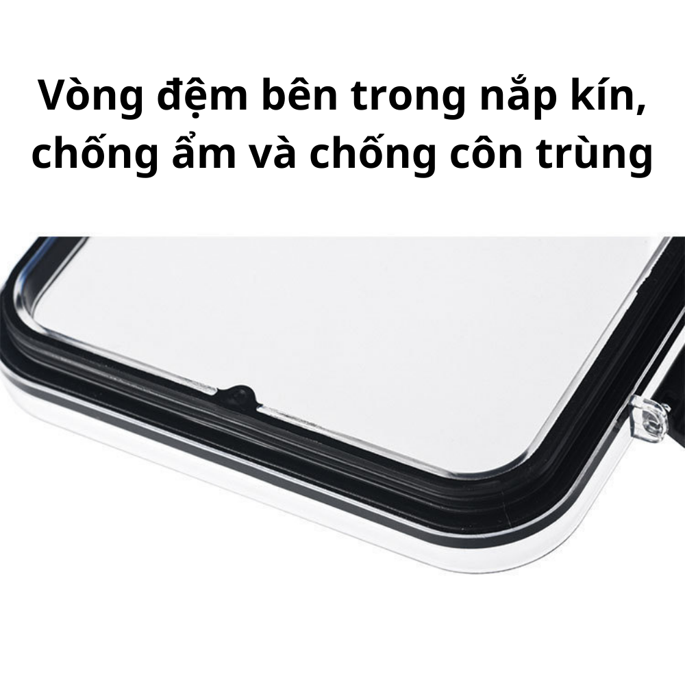 Hộp Nhựa Đựng Thực Phẩm Trong Tủ Lạnh GAGI Mã GH02 Có Nắp Kín Khí, Chịu Lực Tốt Đa Dạng Thể Tích Phù Hợp Cho Nhiều Loại Thực Phẩm - Hàng Chính Hãng