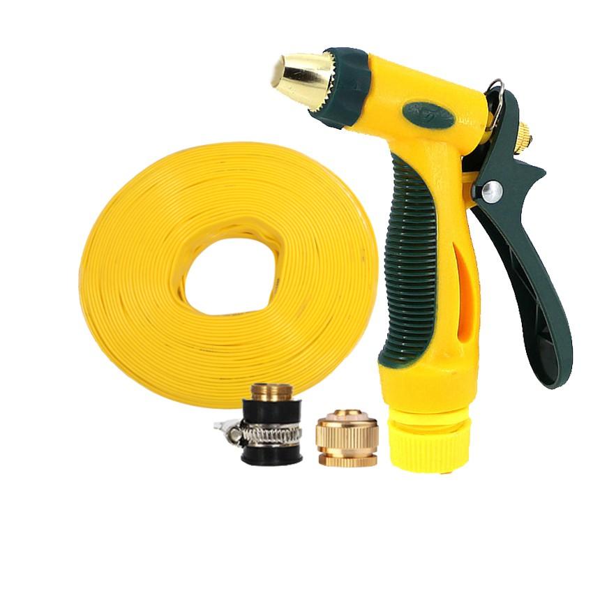 Bộ dây vòi xịt nước rửa xe, tưới cây tăng áp 3 lần,loại 3-5M 206317