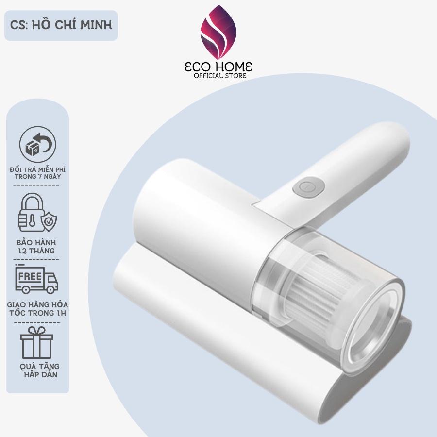 Máy hút bụi giường nệm, máy hút bụi mịn không dây sạc pin, có tia UV khử khuẩn, hút ẩm không khí, bảo hành 12 tháng