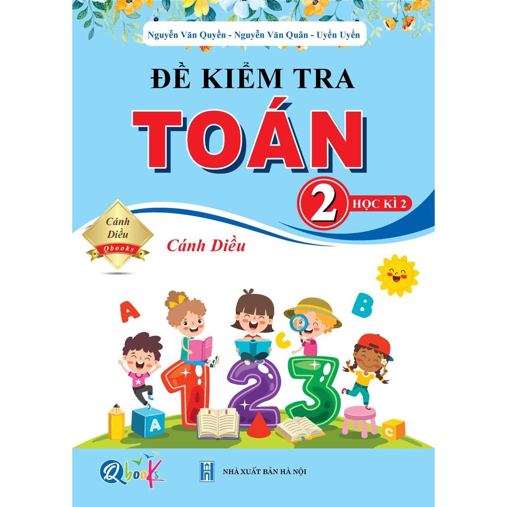 Sách - Combo Bài Tập Tuần và Đề Kiểm Tra lớp 2 Cánh diều - Toán và Tiếng Việt Học kì 2