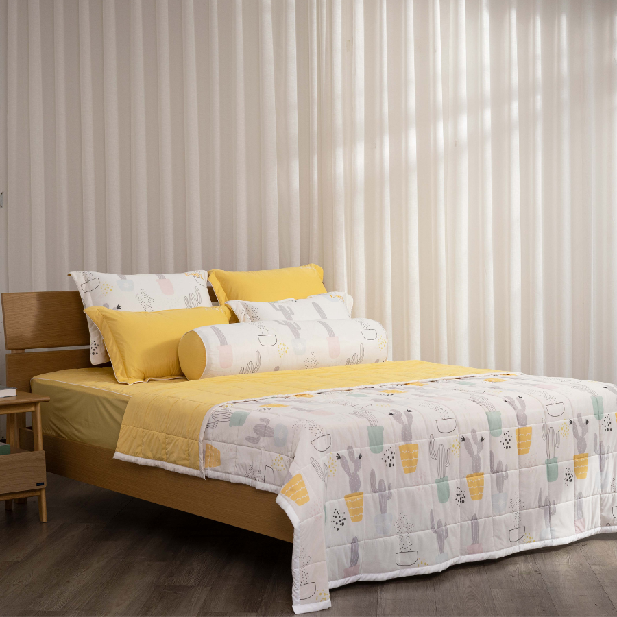 Chăn hè K-Bedding by Everon chất vải Cool Flex (thun lạnh) mềm mát KCSP 