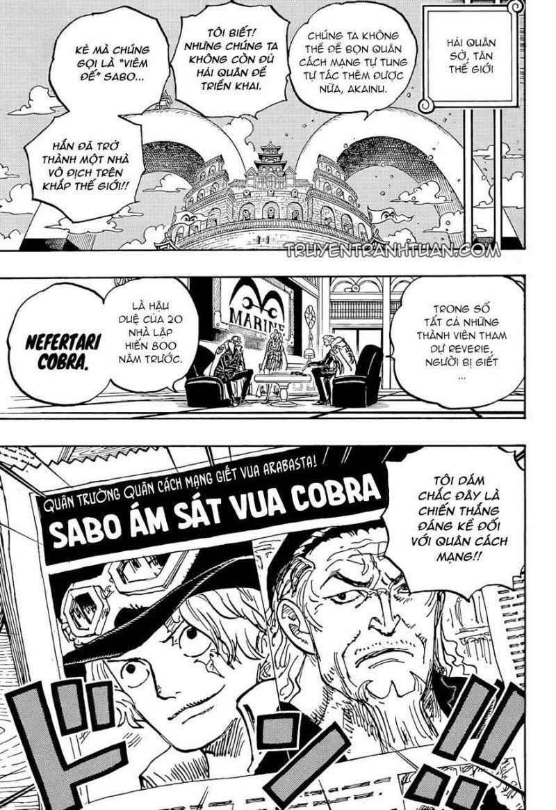 đảo hải tặc - one piece chapter 1054 11