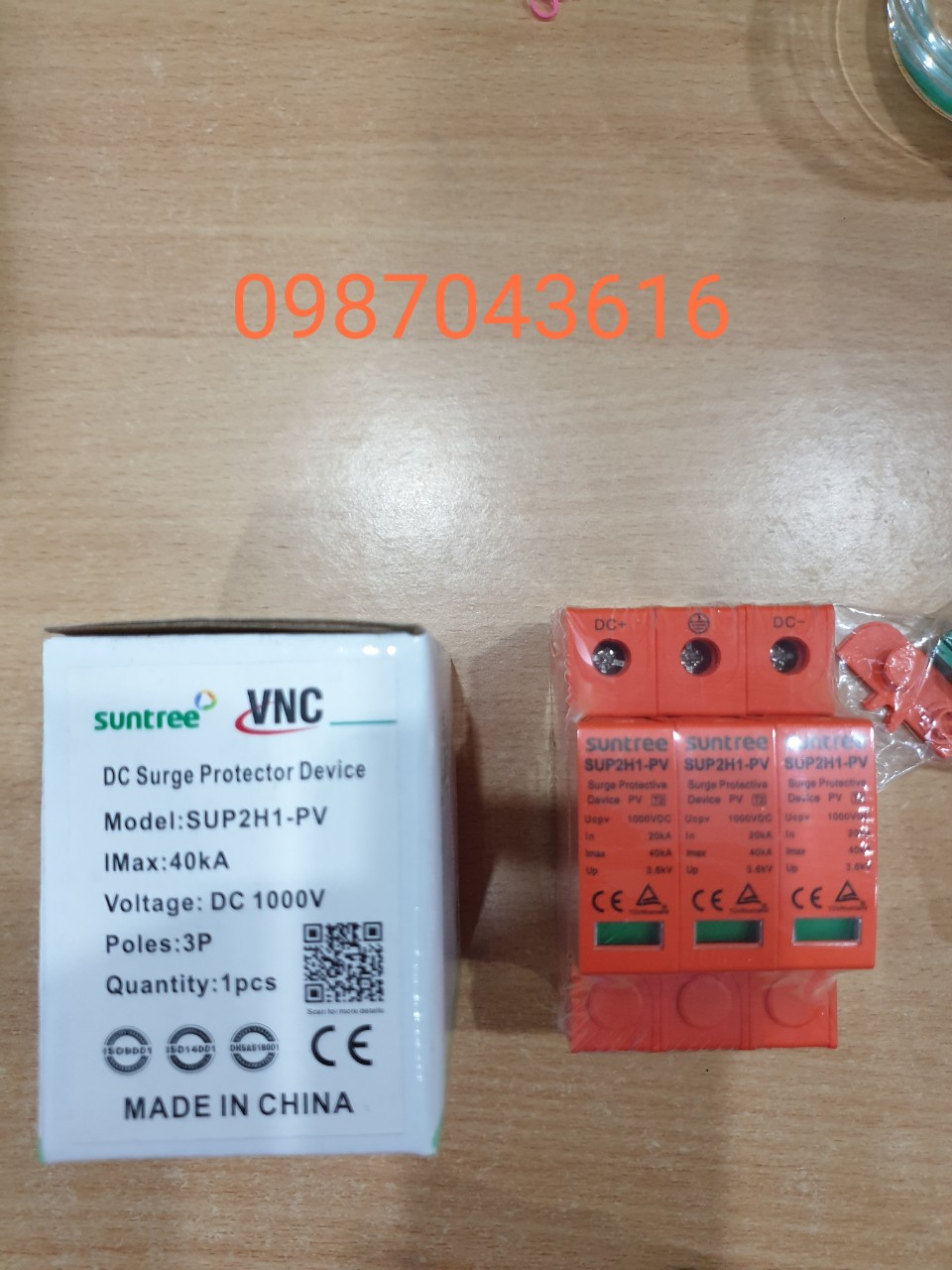 Chống sét Suntree DC 3P 1000VDC SUP2H1-PV