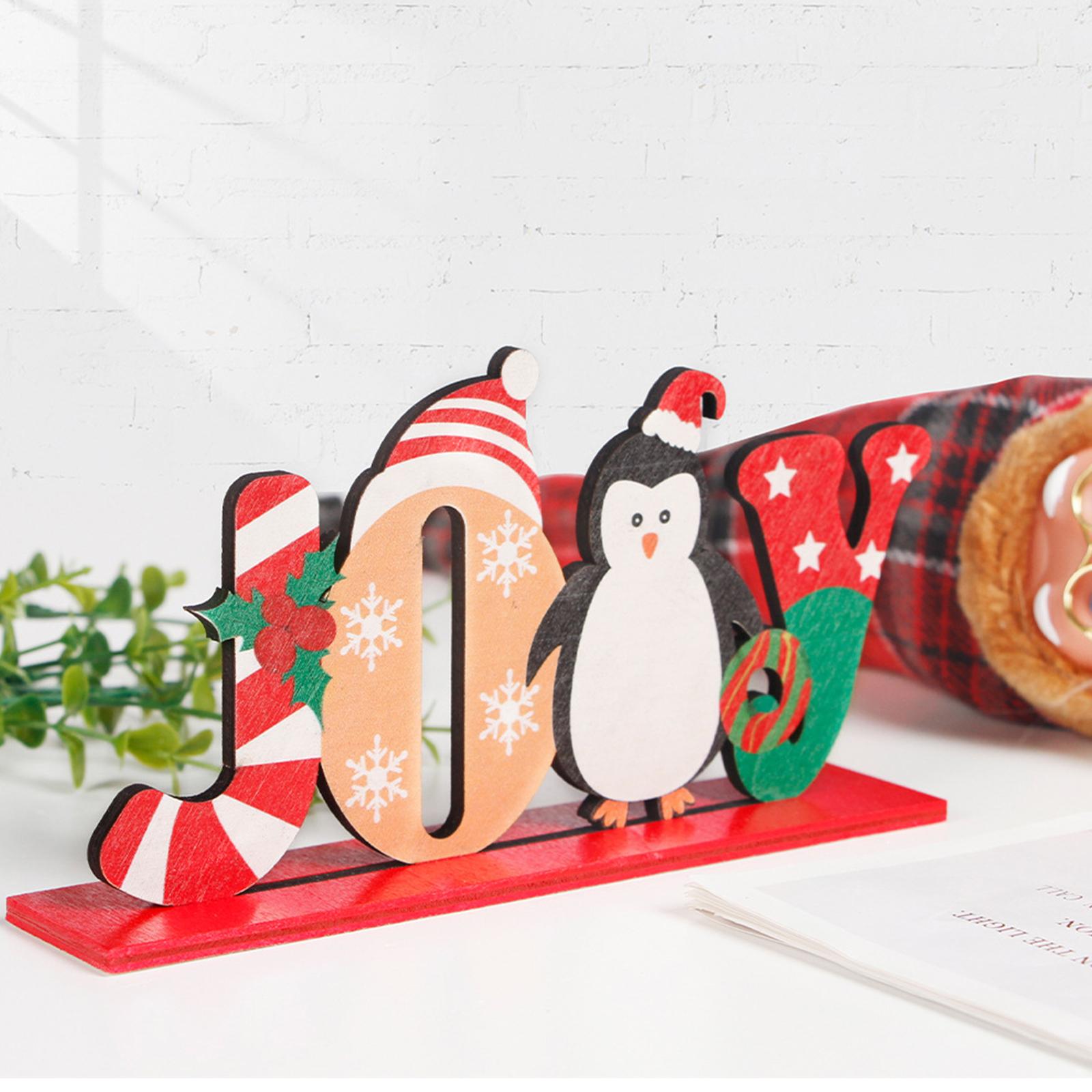Thanh Gỗ Trang Trí Giáng Sinh Noel Nhà Cửa