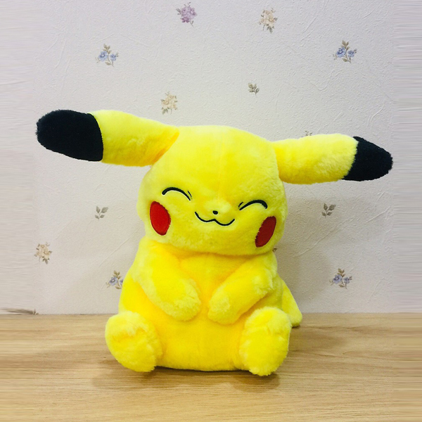 Gấu Bông Pikachu Có Dây Kéo (30 Cm) Gb155 (Tặng 1 Đèn Led 8 Bóng Siêu Sáng Cắm Cổng Usb)